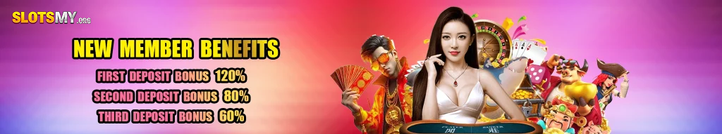 SlotsMY Malaysia casino bonus and promotions - SlotsMY Live Casino New Member Bonus